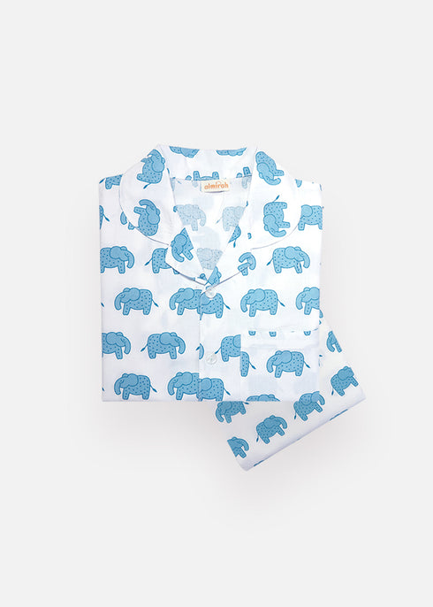 Kids Pajama Set Hathi March